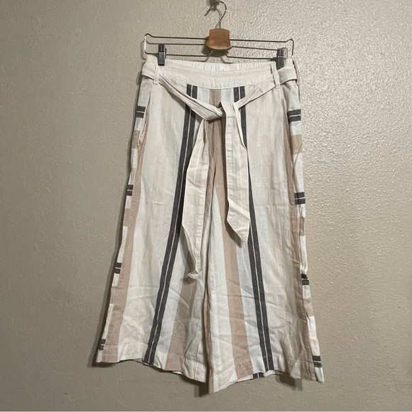 Anthropologie Wide-Leg‎ Linen blend Pants - Picture 2 of 14